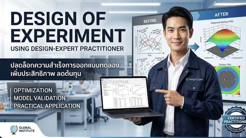 Design of Experiment using Design Expert Practitioner