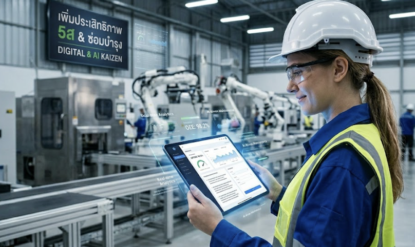 1. Digital & AI Kaizen Overview สำหรับงานเอกสาร